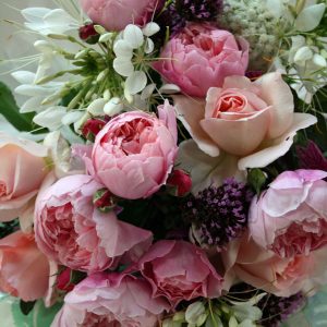 Peony bridal bouquet