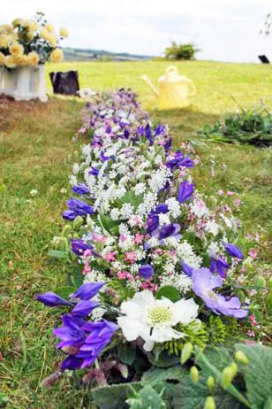 Garland waiting to be installed