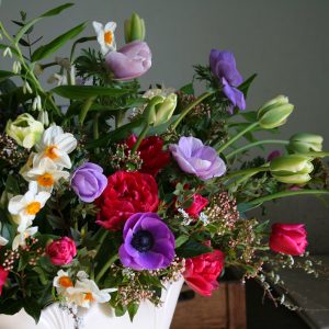 Ranunculus, Narcissi, Tulips