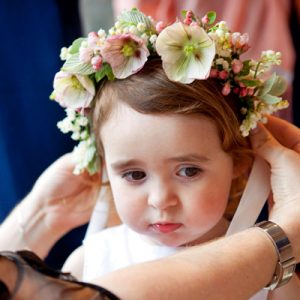 Child's flower crown