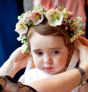 Child's flower crown