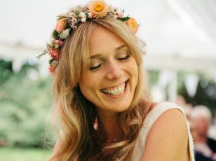 Lovely flower crown by Green and Gorgeous